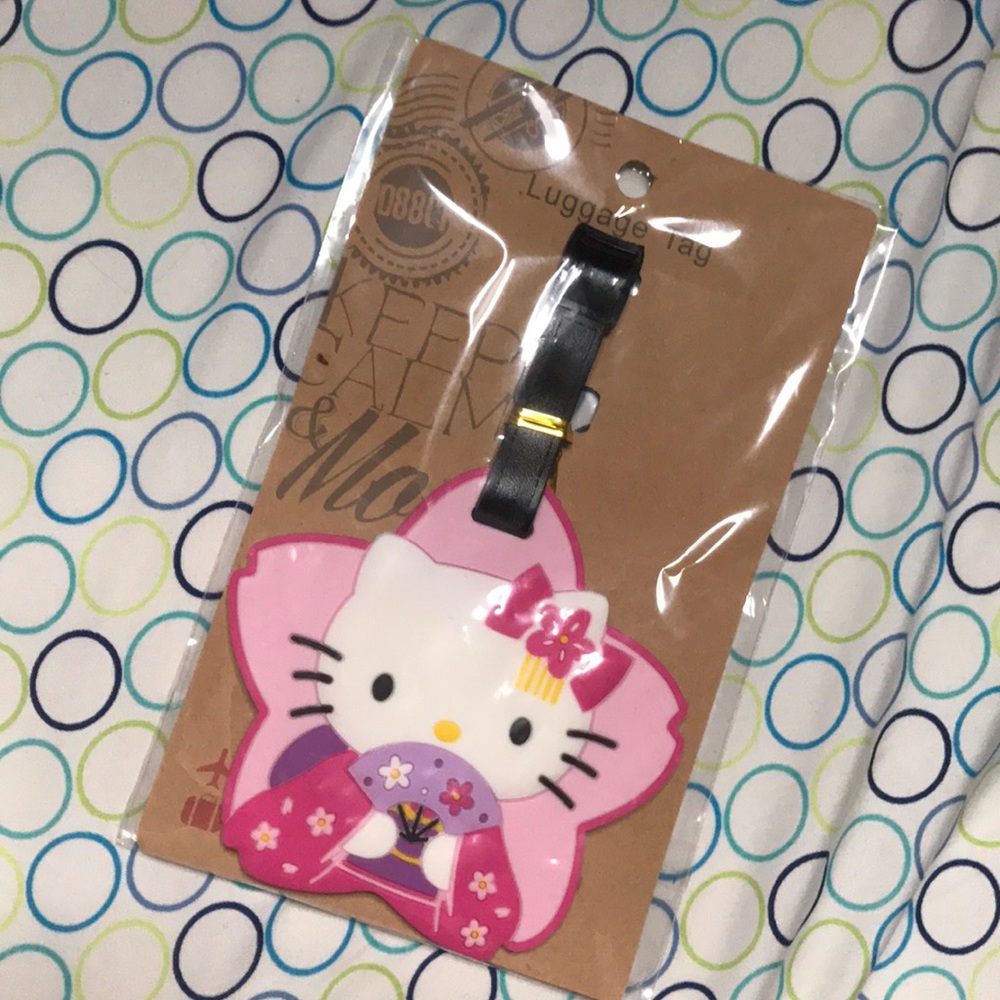 Hello Kitty Luggage Tag